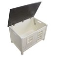 thumbnail image 2 of ACME Doll Cottage Youth Chest in Weathered White & Washed Gray, 2 of 6