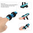 thumbnail image 4 of HUGFEGWE Finger Splint, 2 Pcs Adjustable Comfortable Stable Metal Finger Splint for Flexible Finger Straightening for All Finger Sizes Adults (L) CJB91-91612, 4 of 9