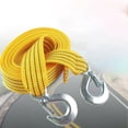 thumbnail image 3 of Écharpe en Nylon Résistant Jaune Souple et Légère avec Boucles de Renforcement, 3 of 4