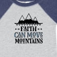 thumbnail image 4 of Inktastic Faith Can Move Mountains Girls Baby Bodysuit, 4 of 5