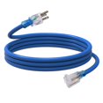 thumbnail image 1 of Cable de extensión para exteriores EP, 10 pies, 12/3, SJTW, 15 A, 125 V, resistente al agua, 1 of 7
