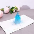 thumbnail image 4 of Agiferg Christmas Greeting card three-dimensional 3D Handmade Gift Card Thank You Card, 4 of 8