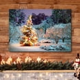thumbnail image 3 of wall26 Canvas Wall Art Merry Christmas Pictures Home Wall Decorations for Bedroom Living Room Paintings Canvas Prints Framed - 24x36 inches, 3 of 5