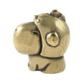thumbnail image 3 of Estatuilla de capibara de latón, estatuilla de capibara, miniescultura de carpincho animal para Llevando sombrero, 3 of 9