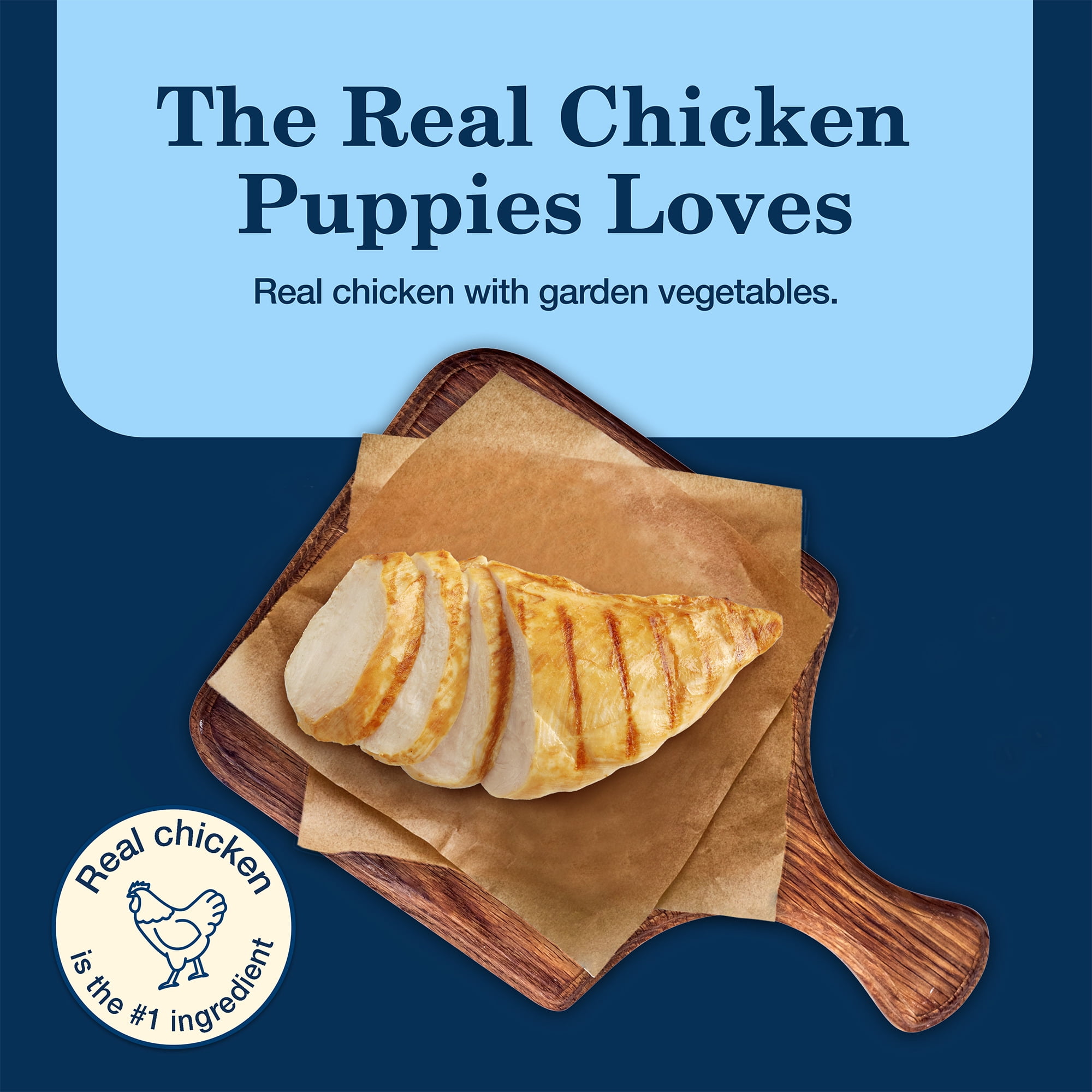 Blue Buffalo Homestyle Recipe Puppy Wet Dog Food, Chicken Dinner, 12.5-oz. Cans (12 count)