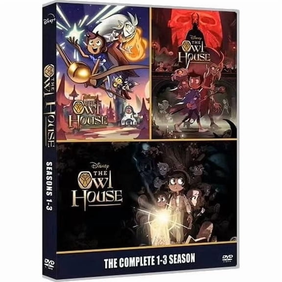 The Owl House Complete Series Seasons 1-3 (DVD), Disney, Animation