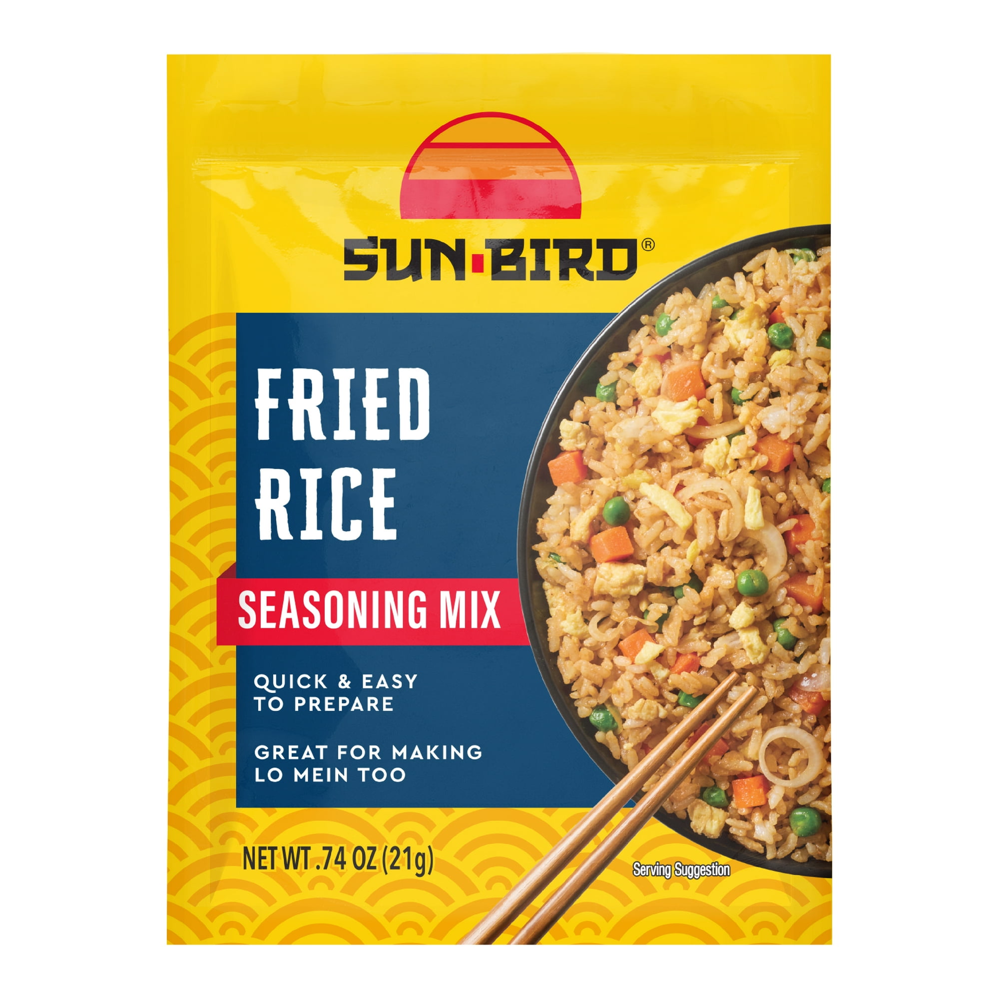 Sun-Bird Fried Rice Seasoning Mix, .74oz