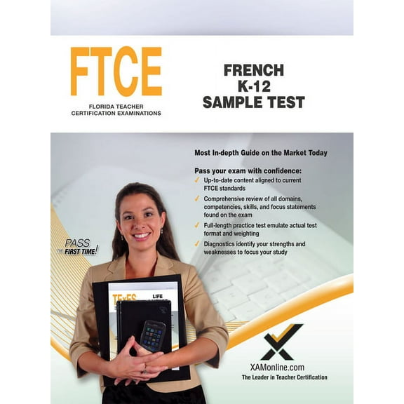 FTCE French K-12 Sample Test, (Paperback)