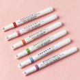 thumbnail image 5 of 6x Curve Highlighter Pen Set Flare Pens Quick-drying And Writes Clearly Smoothly, 5 of 5