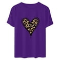 thumbnail image 5 of LSLJS Women's T-shirt Imprimé Arbre de Noël à Manches Courtes Col Rond Décontracté, 5 of 5