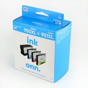 Angle View: Onn Remanufactured HP 950Xl & 951Xl Ink Cartridges