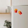 thumbnail image 1 of Ctnporpo Creative Refrigerator Stickers Simulation Food Food Play Stickers Message Stickers Stickers Refrigerator Decoration Three Resin Magnets Wall Stickers, 1 of 7