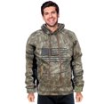 thumbnail image 2 of TrailCrest by Treel Men's Mossy Oak Hoodie Sweatshirt - Comfortable Stylish Jacket for Outdoor Activities, Hunting and Casual Wear, Country Roots Camo & Black, 4X, 2 of 8