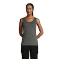 thumbnail image 3 of Lands' End Women's Petite Cotton Tank Top, 3 of 3