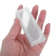 thumbnail image 5 of KAKOWELY Plastic Rectangle Microscope Glass Holder Slide Box for Slides Microscope Slide Box for Laboratory Use3.15"X1.1"X0.71", 5 of 5