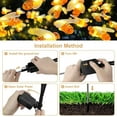 thumbnail image 6 of LINLIN Bee Firefly Lights, 4 Pack 10 LED Solar Garden Decor For Outside Waterproof Ip65 Garden LED Lights, For Patio Pathway Decoration, 6 of 7