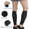 thumbnail image 4 of Shin Guards Socks Protective, Football Soccer Leg Sleeves with Shock Absorption Cushion, Breathable Anti-Collision Compression for Sports Running, 4 of 6