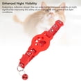 thumbnail image 3 of Reflective Cat Collar with Bell, Adjustable Anti Lost Kitten Collar Holder 3pcs Set, for Night Visibility, 3 of 7