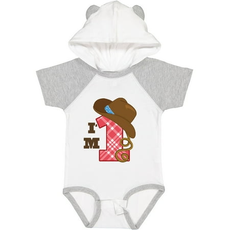 

Inktastic Cowboy 1st Birthday Western Gift Baby Boy Bodysuit