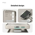 thumbnail image 3 of elago Compatible with Samsung Galaxy S25 Plus Case, Liquid Silicone Case, Full Body Protective Cover, Shockproof, Slim Phone Case, Anti-Scratch Soft Microfiber Lining, 6.7 inch (Stone), 3 of 9