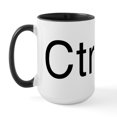 thumbnail image 2 of CafePress - Control C - 15 oz Ceramic Large White Novelty Mug, 2 of 4