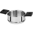 thumbnail image 3 of Cristel Steamer, 1 quart, Silver, 3 of 7