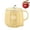 Yellow, variant on Multifunction Electric Heated Milk Cup, 600ml Hot Milk Coffee Cups, 3-in-1 Multifunction Mini Electric Heater Cup for Latte, Hot Chocolate with Camping