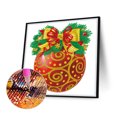 thumbnail image 1 of Cuadros Decorativos Taladro parcial de forma especial de pintura de diamante de bola de cristal de Navidad (YXC226) Wdftyju embutido en tela, 1 of 8