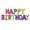 2#, variant on 13 pcs Happy Birthday Banner Self Inflating Foil Balloon Letters Party Decorations for Wall Window Ceiling Decoration Anniversary Celebration Party Supplies