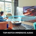 thumbnail image 2 of Sound Bar, 80W Soundbar with Bluetooth/ARC/Opt/AUX Connect, with Volume Boost, 3 Equalizer Modes, 2 in 1 Detachable Soundbar for TV/PC/Gaming/Projectors, 2 of 5