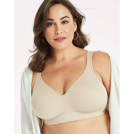 

Playtex 18 Hour Side & Back Smoothing Wirefree Bra TruSUPPORT Women s 4049