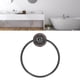 thumbnail image 3 of Anillo para toalla de baño Jadeshay Cobre Acero inoxidable Negro, 3 of 8