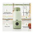 thumbnail image 2 of Calentador De Biberones Eléctrico Calentador Portátil Leche Belug Verde, 2 of 5