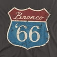 thumbnail image 2 of Ford Bronco T-Shirt Route 66 Bronco Unisex Graphic Tee For Men & Women, 2 of 7