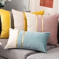 thumbnail image 3 of Joernso Beautiful Flannel Pillowcase Exquisite Elastic Washable Cushion Cover for Home, 3 of 8
