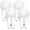 4000K, variant on Energetic LED GU24 Light Bulb, A19 Shape 60 Watt Equivalent (8.5W), 5000K Daylight, 800 Lumens High Output, UL Listed, 4 Packs