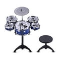 thumbnail image 1 of Niños Niños Jazz Drum Set Kit Musical Instrumento Educativo Juguete, 1 of 7