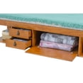 thumbnail image 5 of Memomad Bali Storage Platform Bed, King, with Drawers and Compartments, Oak, 5 of 14