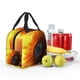 thumbnail image 5 of Fotbe Sunset Coast Sunflower Bolsa Térmica con Estampado y Forro de Aluminio Grueso Bolsa de Almuerzo con Bolsillo Frontal para Hombres y Mujeres, Ideal para Trabajo, Escuela, 5 of 8