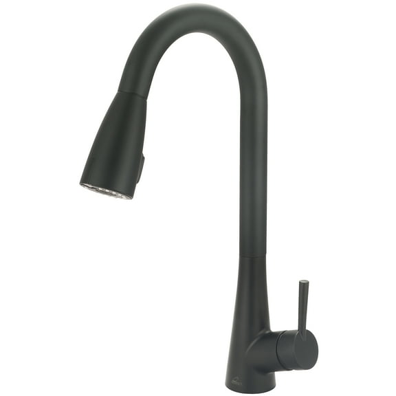 Olympia Faucets K-5020-Tl I2 1.5 GPM Single Hole Kitchen Faucet - Black