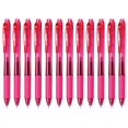 thumbnail image 1 of Boligrafo Pentel EnerGel-X Retractil Tinta Gel Liquida Punto de 0.5mm Color Rosa Caja con 12 Piezas-BLN105-P Pentel NA, 1 of 4