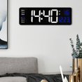 thumbnail image 4 of Control remoto Reloj de pared electrónico Alarma de pared dual Naranja TUNC Sencillez, 4 of 5