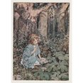 thumbnail image 2 of Jessie Willcox Smith 11x14 Black Ornate Wood Framed Double Matted Museum Art Print Titled: Bugs and Wings and Other Things - Frontispiece (1918), 2 of 5