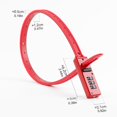 thumbnail image 4 of Candado de combinación para bicicleta, candado antirrobo para bicicleta, accesorios para ciclismo (rojo) Sywqhk Accesorios para bicicletas, 4 of 4