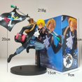 thumbnail image 1 of Figura de One Piece Luffy Zoro ZanSanji con caja de documentos, modelo de colección, muñecas de regalo, venta al por mayor, 15-25cm, 1 of 5