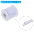 thumbnail image 2 of Unique Bargains 1mm 54 Yards Elastic String Cord Elastic Thread Beading String Cord, White, 2 of 5