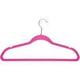 thumbnail image 4 of 100 Pack Slim Velvet Suit Hangers in Black, 4 of 5