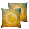 thumbnail image 2 of Nawypu Sun Throw Pillow Covers, Abstract Pillow Covers, Decorative Retro Aesthetic Lumbar Cushion Case Pillowcase for Couch Sofa,2 Pcs White, 2 of 6