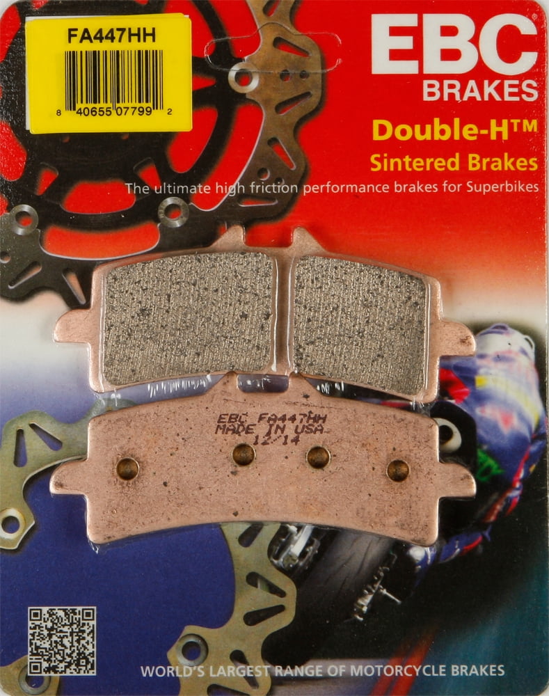 EBC Double-H Sintered Metal Brake Pads FA188HH 2 Packs - Enough for 2 Rotors 