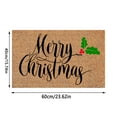 Accaprate Holiday Area Rug Christmas Decoration Door Mat Bathroom